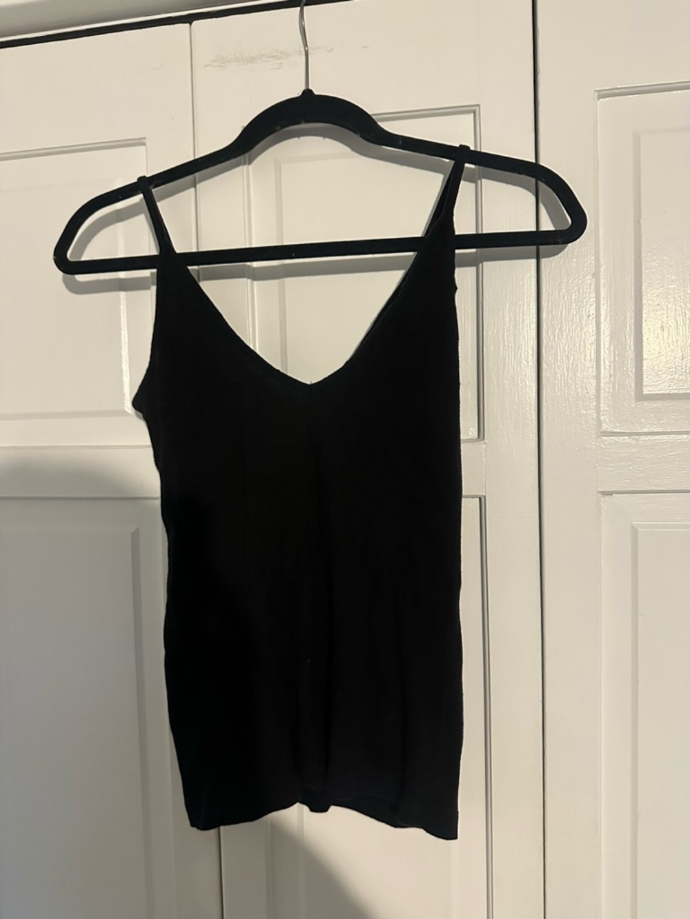 KOTN Black V-Neck Spaghetti Strap Camisole